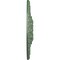 Ekena Millwork Vaduz Ceiling Medallion (Fits Canopies up to 3 1/2"), 23 1/2"OD x 3 1/2"ID x 2 1/8"P, Athenian Green CM23VAAGF - alternate 4